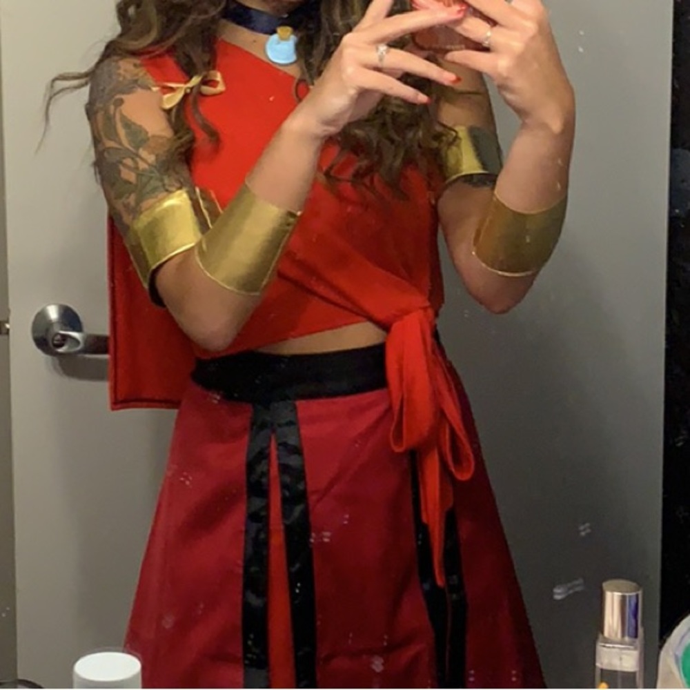 COPY - Katara Fire Nation Cosplay Costume